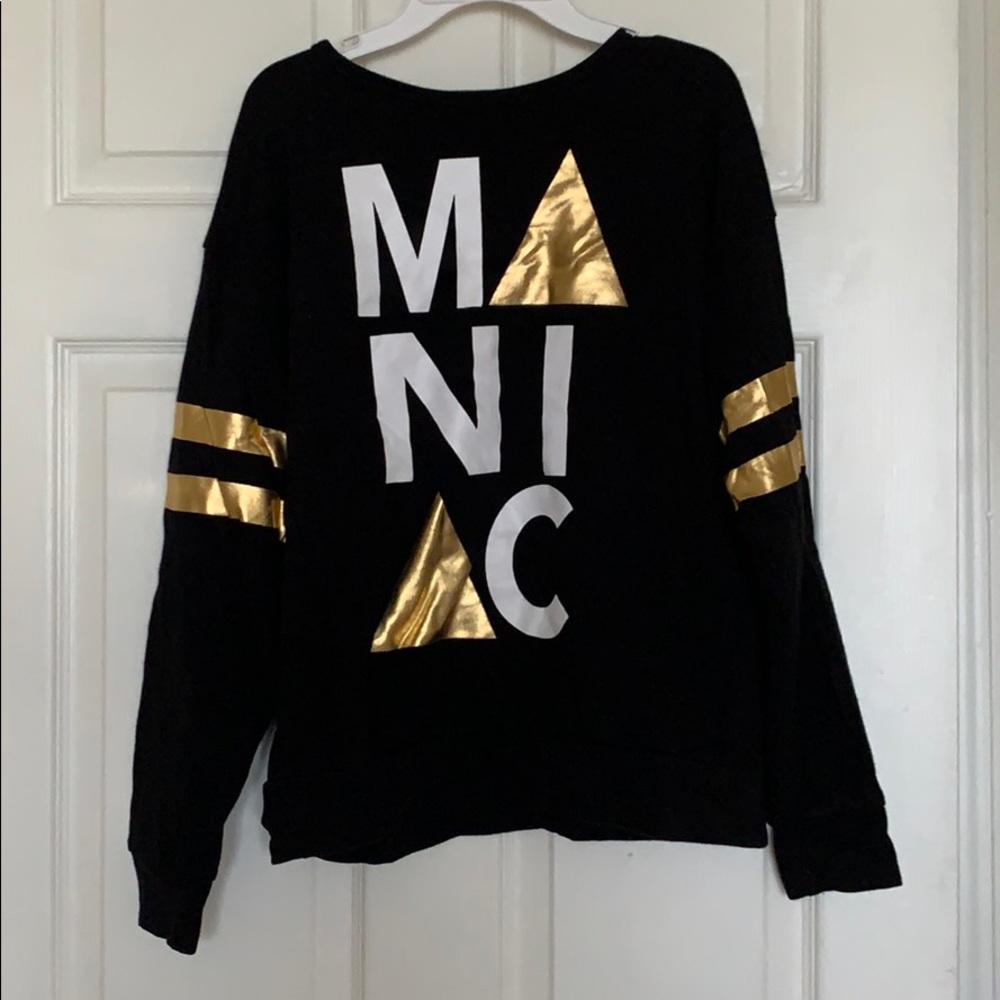 Black MANIAC sweat shirt